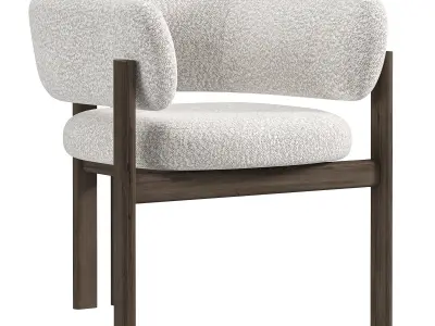 Bay Chair By Nature Design 3D model