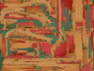 Wooden Christmas Sledge 3D Model Festive Winter Prop Low-poly 3D model