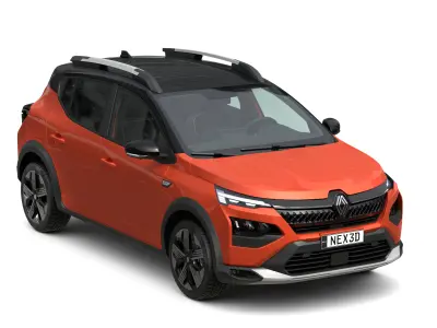 Renault Kardian 2024 With Interior 3D model