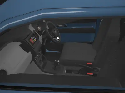 Maruti suzuki wagonr 3d car Low-poly 3D model