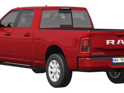RAM 2500 Heavy Duty Laramie 2025 3D model