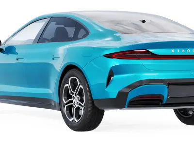 Xiaomi SU7 2024 3D model