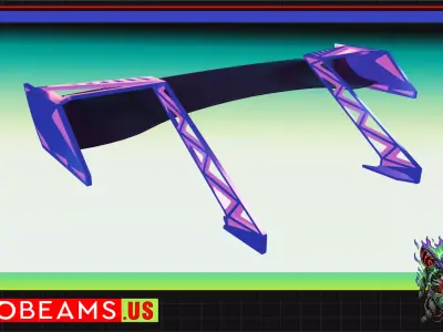 Spoiler Crescent 60 3D print model