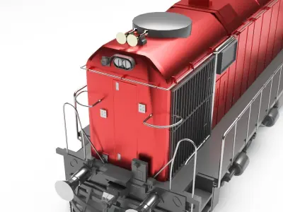 Train 3D model