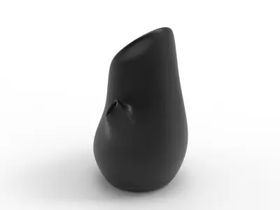 organic vase 3D model