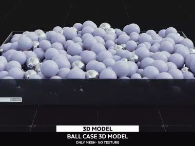 Ball Case Base Mesh 3D model