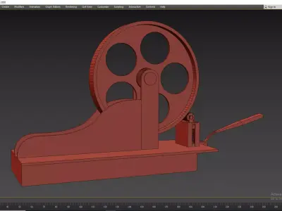 Free Energy Generator Low-poly 3D model