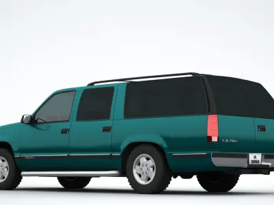 GMC Suburban 1995 3D model