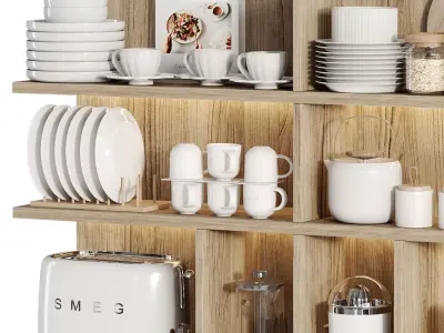 kitchen accessories 065 3D model