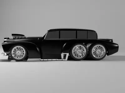 Vintage X6 Custom Build 3D model