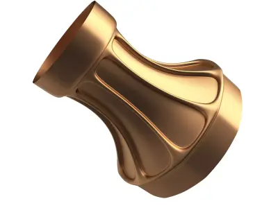 Column Capital Low-poly 3D model