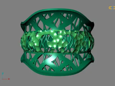 Fancy Womens Rings Plain Rings Ready STL 3DM Models Rings 3D print model 27