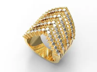 V Shap ring 3D print model