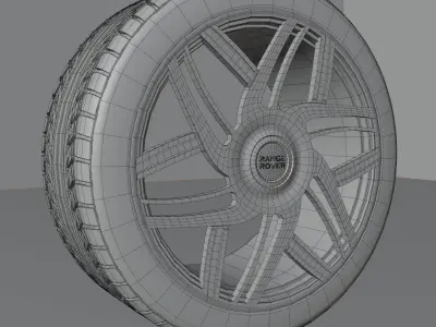Rolls Royce Rim 3D model