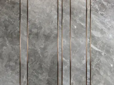 Marble panels 2 3D model