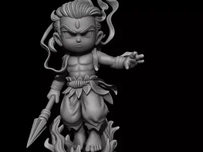 Nezha -Ne Zha 3D print model