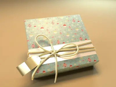 Presents Pack 01 Low-poly 3D model
