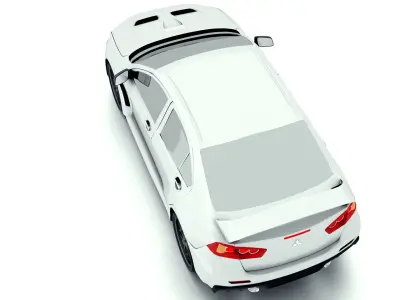 Mitsubishi Lancer Evo X 3D model