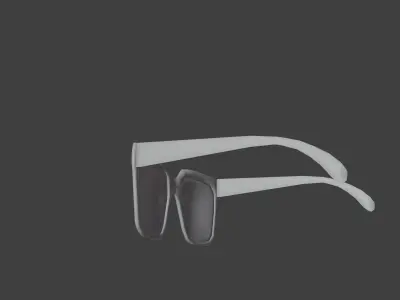 Low Poly Sunglasses Low-poly 3D model