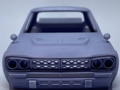 Nissan Sanny Hakotora Body For Print 3D print model