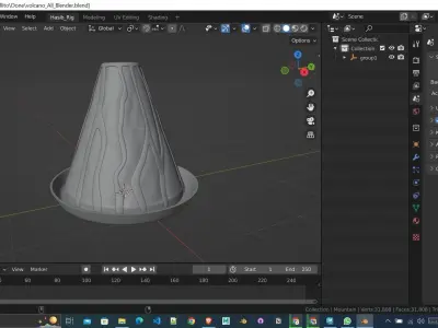 3d-science-experiment-volcano-3d-printed 3D print model
