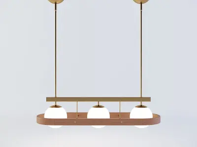 Aubrey Chandelier by Soho Home 3D model
