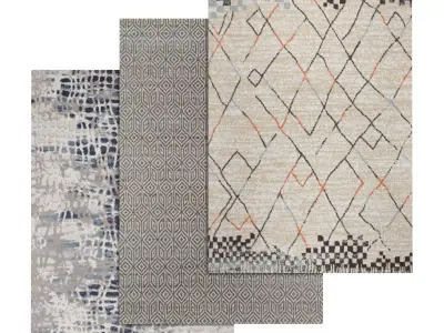 Rug Set 926 3D model
