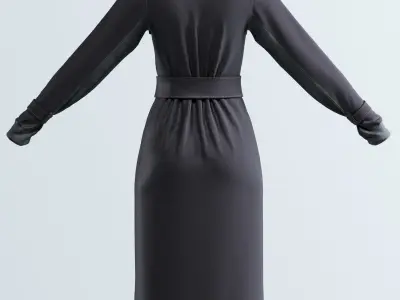 Raincoat model 3D model