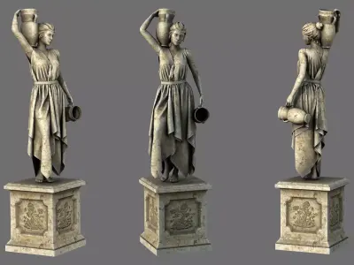 Venus of the amphora 3D model