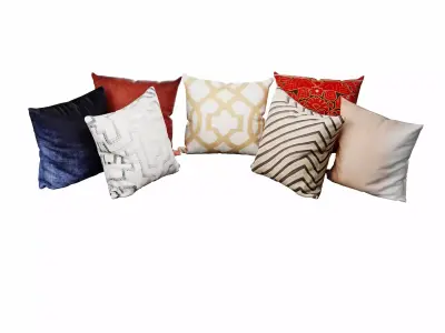 pillow collection 3D model