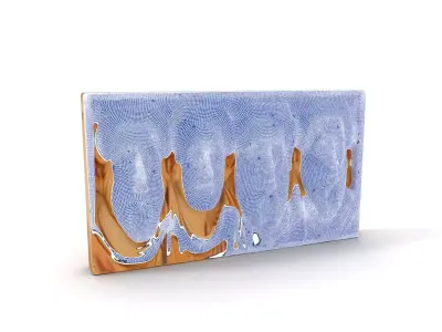 Historical Frieze Relief model pack Low-poly 3D model