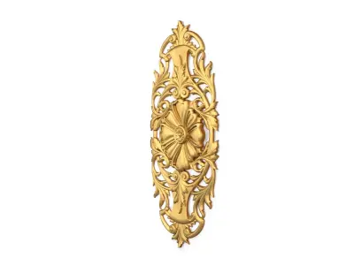 Classic decor ornament 151  3D model