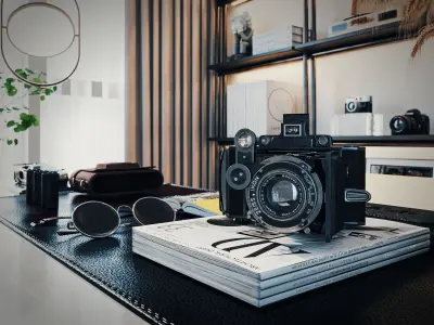 Reading Room-CORONA 3dmodel 3D model 3D model