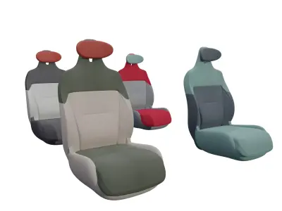 Car Seat 3D model