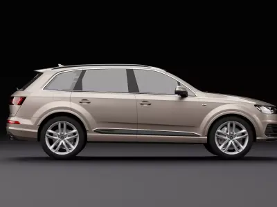 Audi Q7 Tfsi e Tuape 3D model