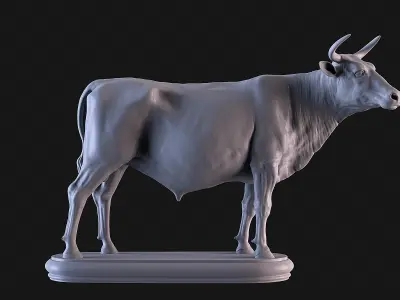 Bull Farm 3D print model