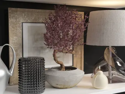 decoration  set  010 3D model