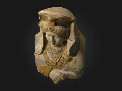 Lady of Elegance  Graceful Statue Model for Classical 3D model