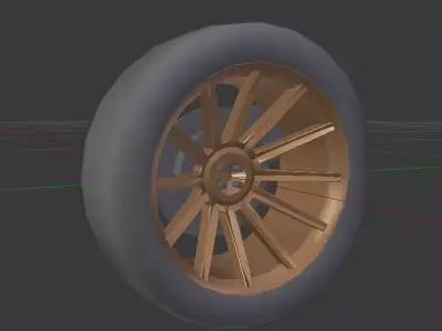 Free Wheel 03 Free 3D model