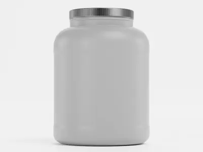 Universal Container V10 - Product Packaging Low-poly 3D model