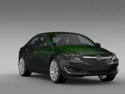 Vauxhall Insignia ECOFlex 2015 3D model