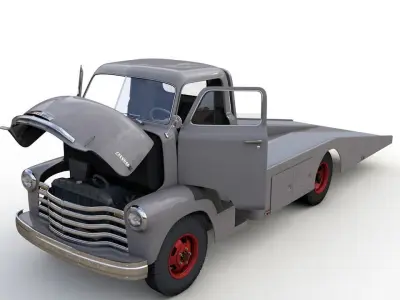 CHEVY COE TOW TRUCK 1949 3D model