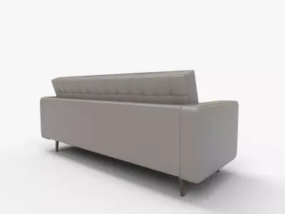 Geraldton Square Arm Sofa 3D model