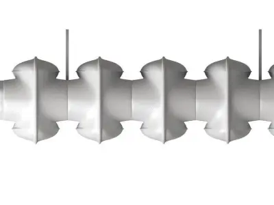 Home radiator 3D model