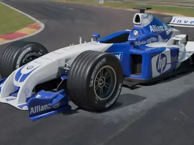 F1 CAR 3D model from CGTrader