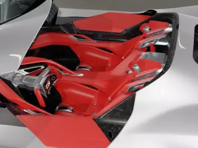 Corvette CX 3D model