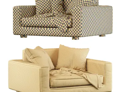 Nebula Nine Armchair 3D model