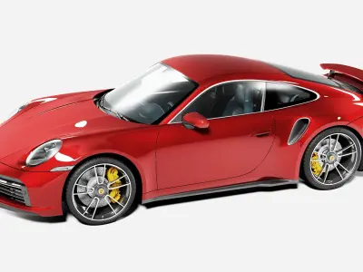 Porsche 911 Turbo S 3D model