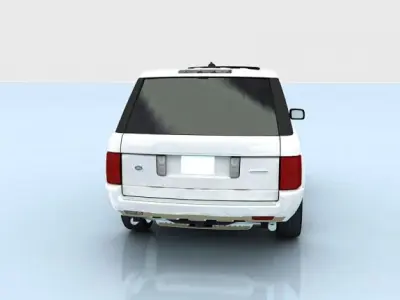 Range Rover Supercharged 2009 3D model