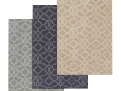 Rug Set 1171 3D model